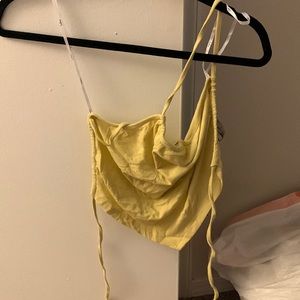 Brand new never work lulu crop